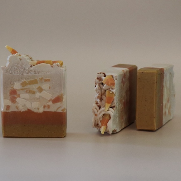"Penny" Candy Corn Artisan Soap Bar - Picture 5 of 7
